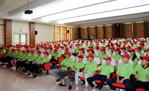 共青團駐馬店市委舉辦“中國農(nóng)加工洽談會”志愿服務(wù)培訓(xùn)會