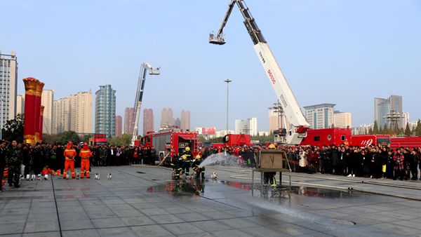 駐馬店市啟動(dòng) “119”消防宣傳月活動(dòng)