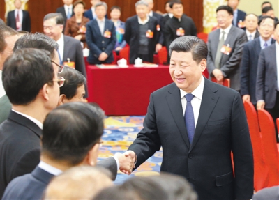 習近平在看望參加政協(xié)會議的文藝界社科界委員時強調(diào)