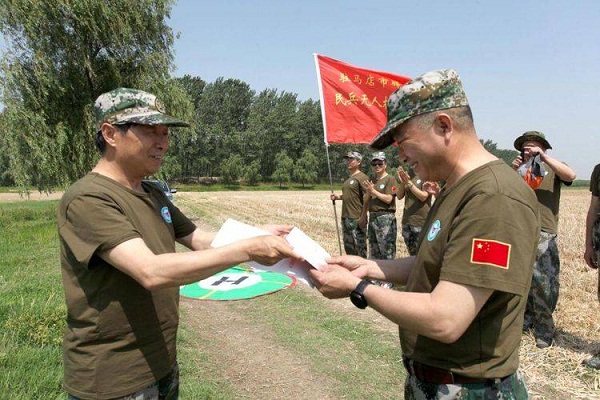 駐馬店市航拍協(xié)會無人機(jī)偵察救援排民兵首次開展野外訓(xùn)練