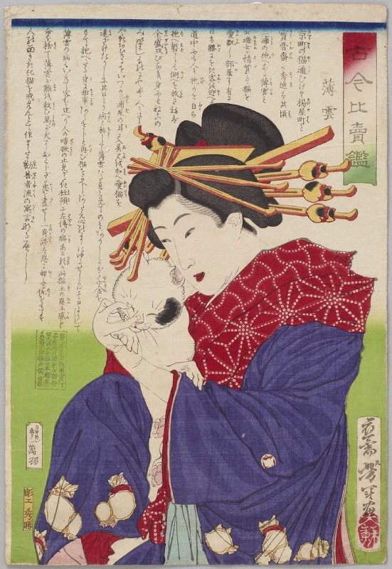 歡迎來到浮世繪的貓世界！大師們吸貓的方式還真是別具一格 