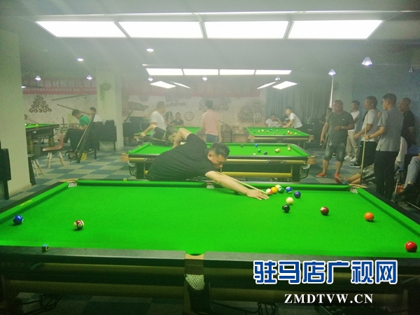 駐馬店首次臺(tái)球公開(kāi)賽正式開(kāi)戰(zhàn)