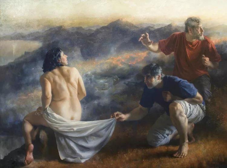 俄羅斯當代油畫家的人物作品 