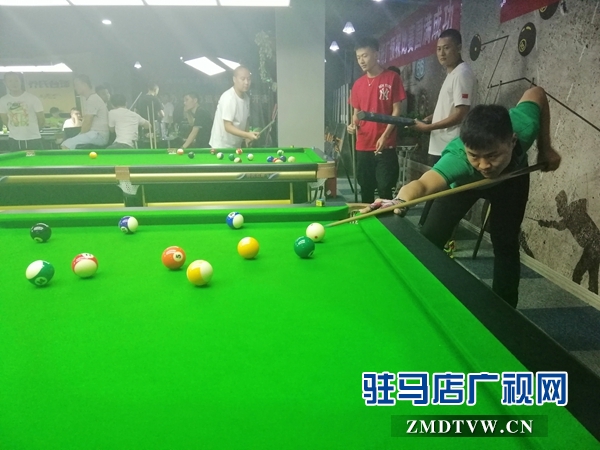 駐馬店首次臺(tái)球公開(kāi)賽正式開(kāi)戰(zhàn)