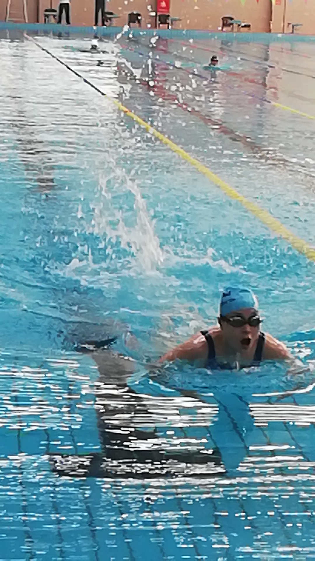 駐馬店市三運會全民健身縣區(qū)組游泳賽開賽