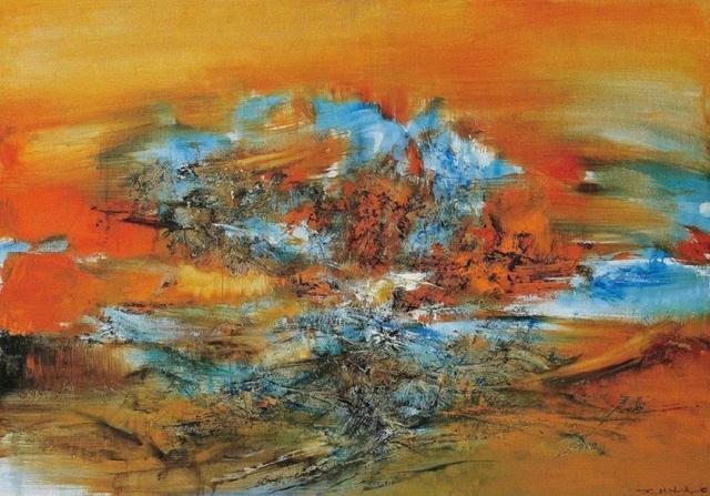 趙無極畫了幅“世界地圖”賣了5.1億！網友：不值 