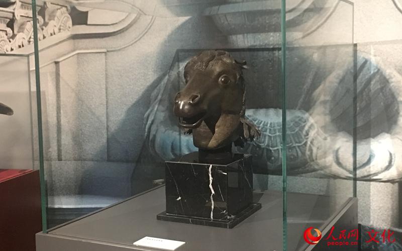 今天，圓明園流失文物馬首銅像回家