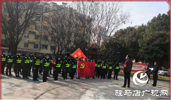 “紅袖套”積極參與疫情防控，確保不漏一戶不漏一人