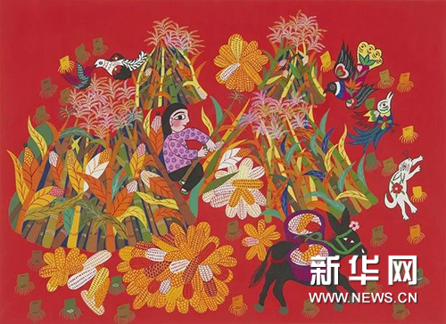 【防控疫情 線上展覽一】陜西省美術(shù)博物館藏安塞農(nóng)民畫作品展