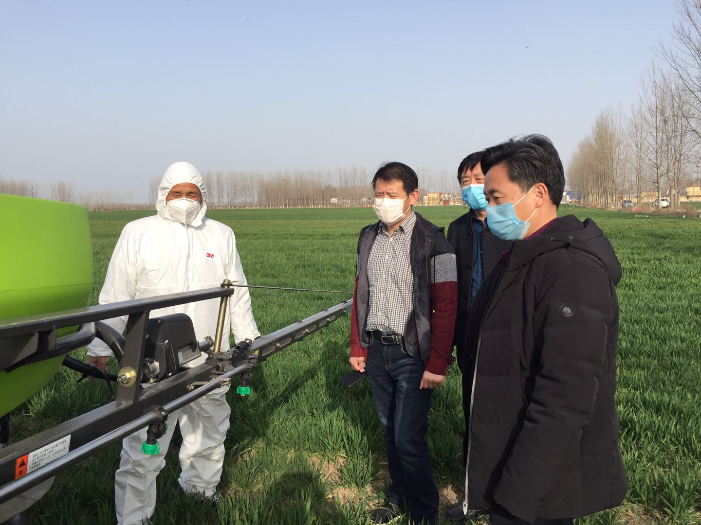 市農機局統籌農機力量 保障防疫和春耕