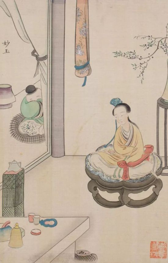 清朝人眼中的“金陵十二釵”美成什么樣？國博收藏的這套圖冊(cè)告訴你