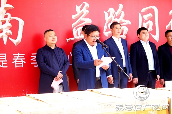 汝南縣古塔街道收到愛心企業(yè)35萬(wàn)余元的物品捐贈(zèng)