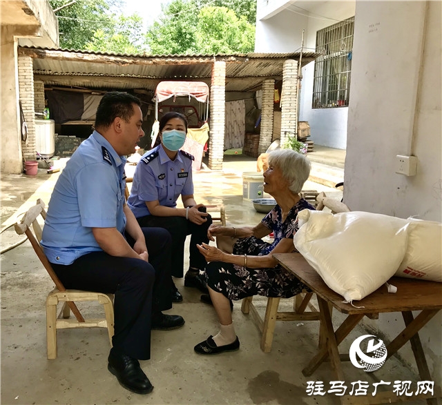 駐馬店市公安局西園分局組織開展“七一”扶貧慰問(wèn)活動(dòng)