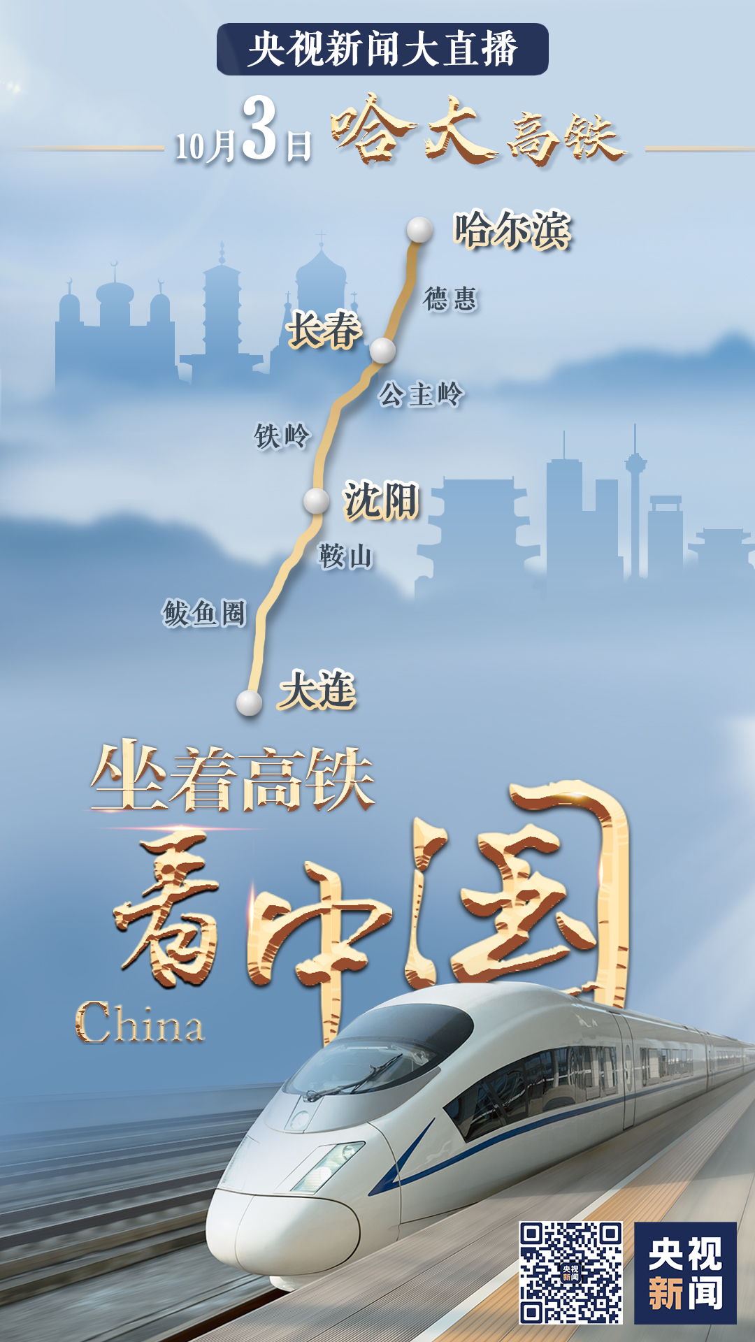 祖國那么大，我們都想去看看！八天八線，坐著高鐵看中國