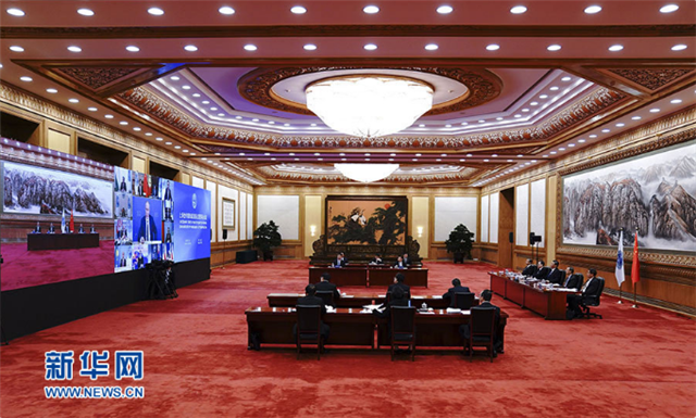 習近平出席上海合作組織成員國元首理事會第二十次會議并發(fā)表重要講話