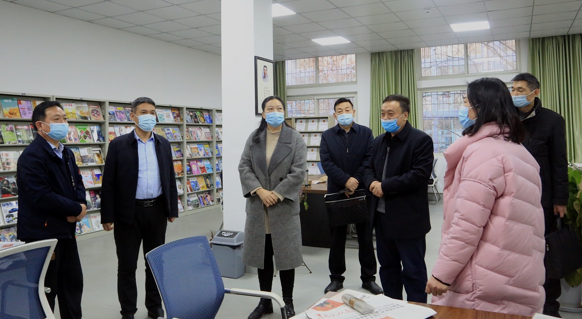 駐馬店市驛城區(qū)委常委、宣傳部長(zhǎng)張德武調(diào)研文化工作