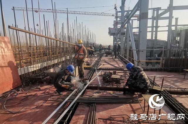 西平縣：項目建設施工忙 堅守工地迎新春