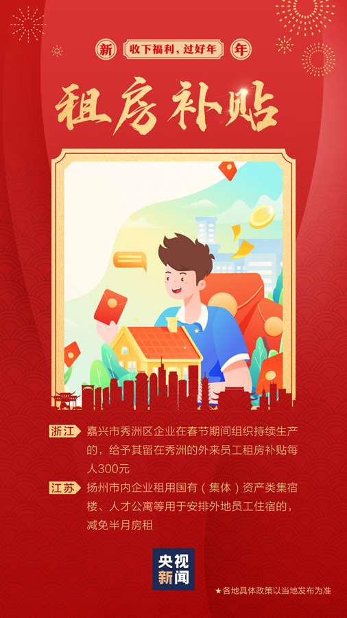各地有啥過年福利？一組圖了解