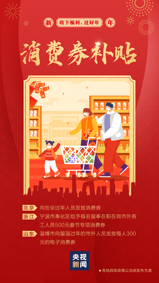 各地有啥過年福利？一組圖了解