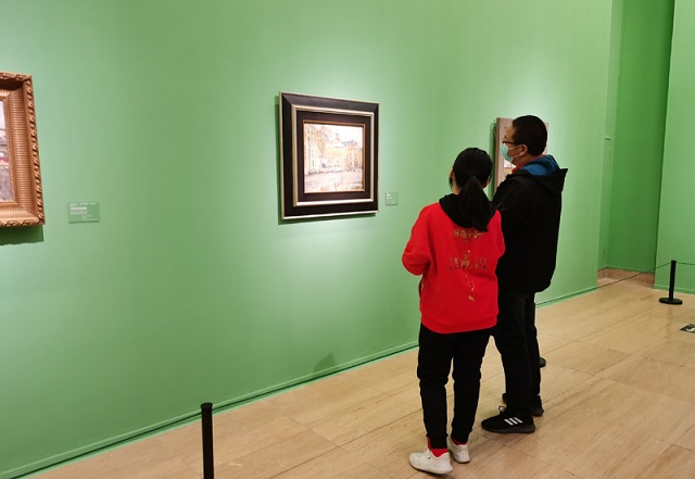 過新年，中國美術(shù)館為觀眾送“福”