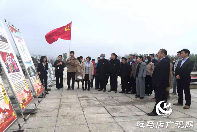 正陽縣委統(tǒng)戰(zhàn)部開展“追尋紅色足跡，感悟黨史輝煌”紅色主題教育活