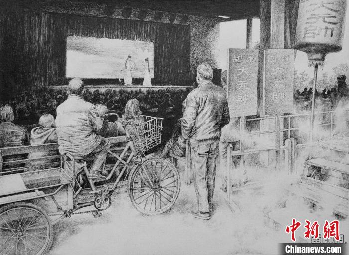 描繪鄉(xiāng)土記憶 福州畫(huà)師用鋼筆再現(xiàn)古厝風(fēng)情