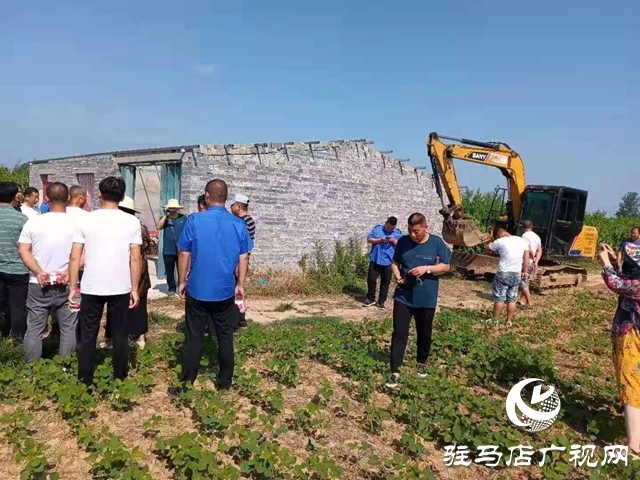 汝南縣古塔街道持續(xù)開(kāi)展農(nóng)村亂占耕地建房整治行動(dòng)