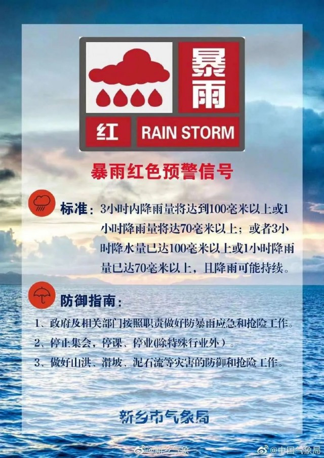 告急！河南新鄉(xiāng)41地遭遇特大暴雨，安陽全市公交停運