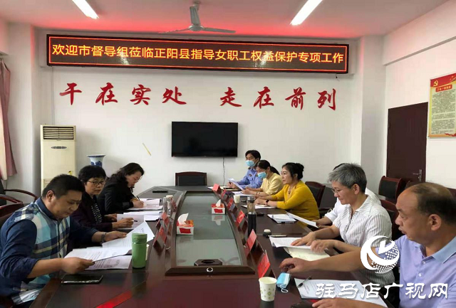 駐馬店市女職工產(chǎn)假等權(quán)益保護(hù)專項執(zhí)法行動督導(dǎo)組赴正陽縣開展督導(dǎo)