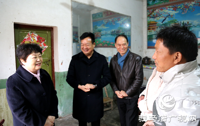 山東大學(xué)校長(zhǎng)樊麗明一行到確山縣三里河開展幫扶活動(dòng)