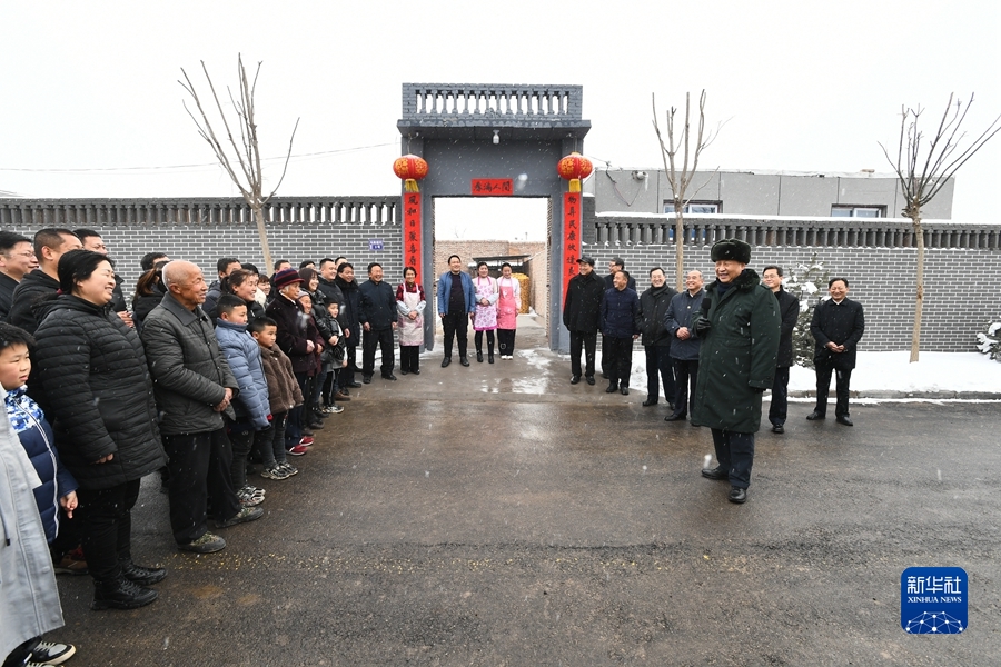 習(xí)近平春節(jié)前夕赴山西看望慰問基層干部群眾 向全國(guó)各族人民致以美好的新春祝福 祝各族人民幸福安康祝偉大祖國(guó)繁榮富強(qiáng)