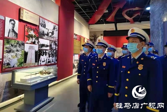 駐馬店市消防救援支隊(duì)高新區(qū)大隊(duì)開展緬懷革命先烈活動(dòng)