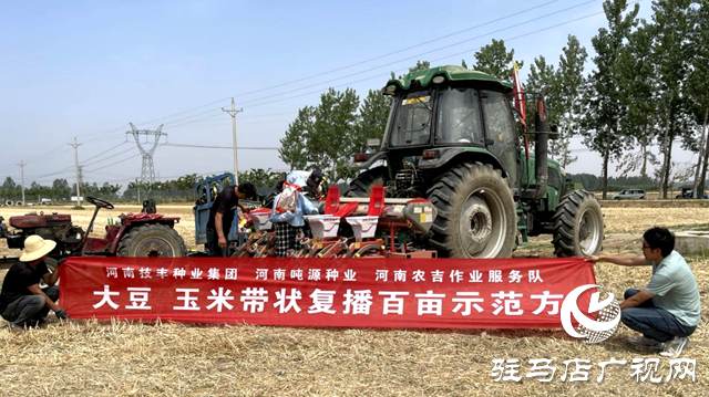 噸源種業(yè)：開(kāi)展大豆玉米帶狀復(fù)播種植 助力農(nóng)業(yè)提質(zhì)增效