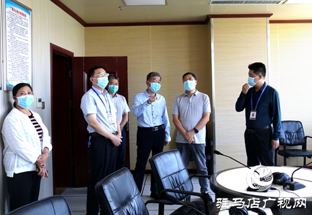 張建州一行督導檢查駐馬店市宣傳文化系統(tǒng)安全生產工作