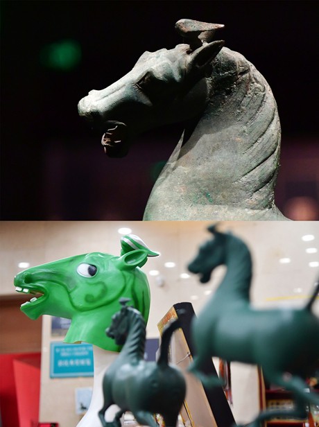 綠馬“出圈”，博物館文創(chuàng)“卷”起來