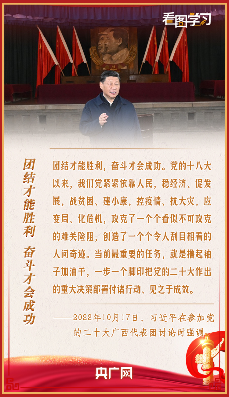 看圖學(xué)習(xí)丨自力更生、艱苦奮斗的精神一定不能丟