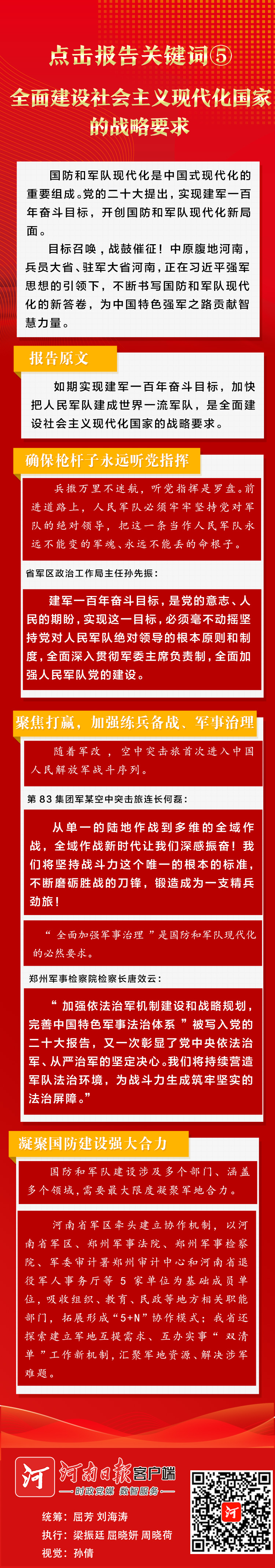 點擊報告關(guān)鍵詞⑤|全面建設社會主義現(xiàn)代化國家的戰(zhàn)略要求
