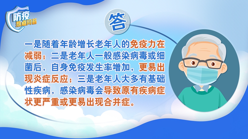 老年人感染新冠病毒為何更易出現(xiàn)重癥？80歲以上老年人接種疫苗必要性大嗎？