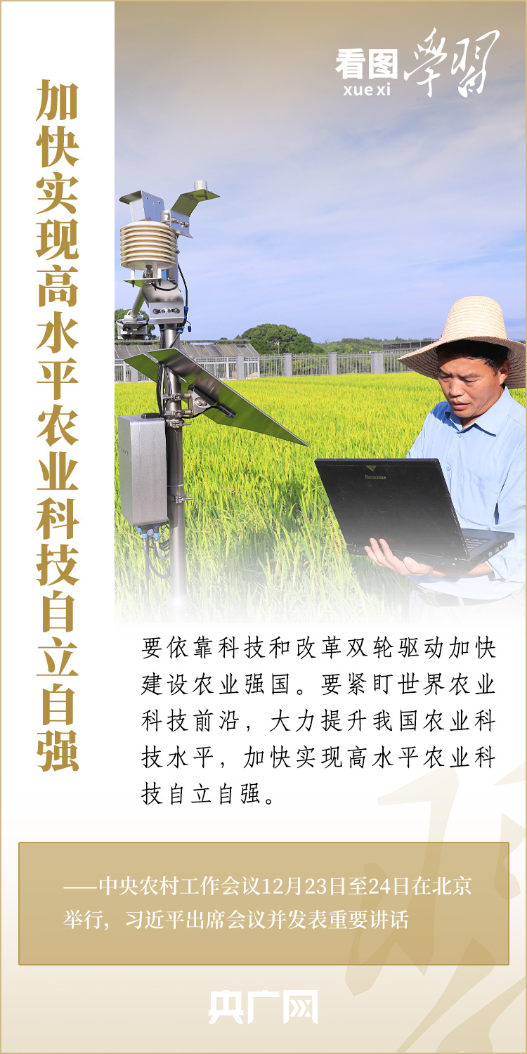 看圖學習丨強國必先強農 農強方能國強