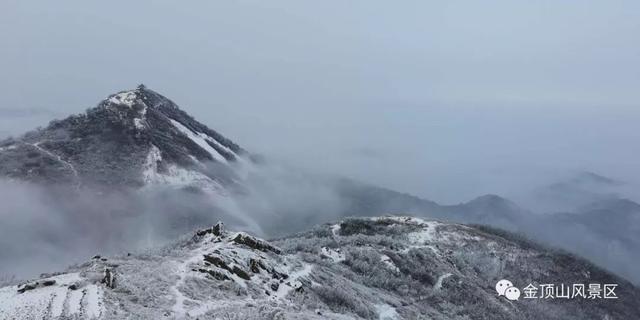 「金頂●冬雪」忽如一夜春風(fēng)來，千樹萬樹梨花開