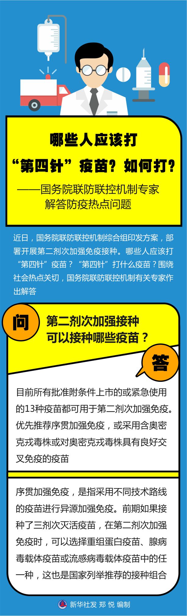 哪些人應(yīng)打“第四針”疫苗？如何打？