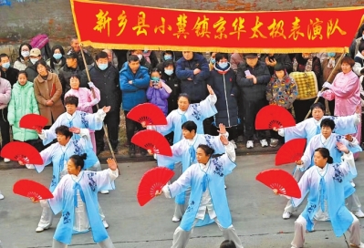 民俗體育搭臺(tái) 全民健身迎春