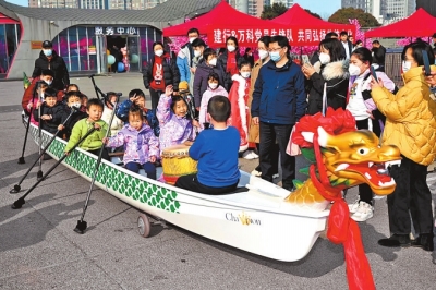 民俗體育搭臺(tái) 全民健身迎春