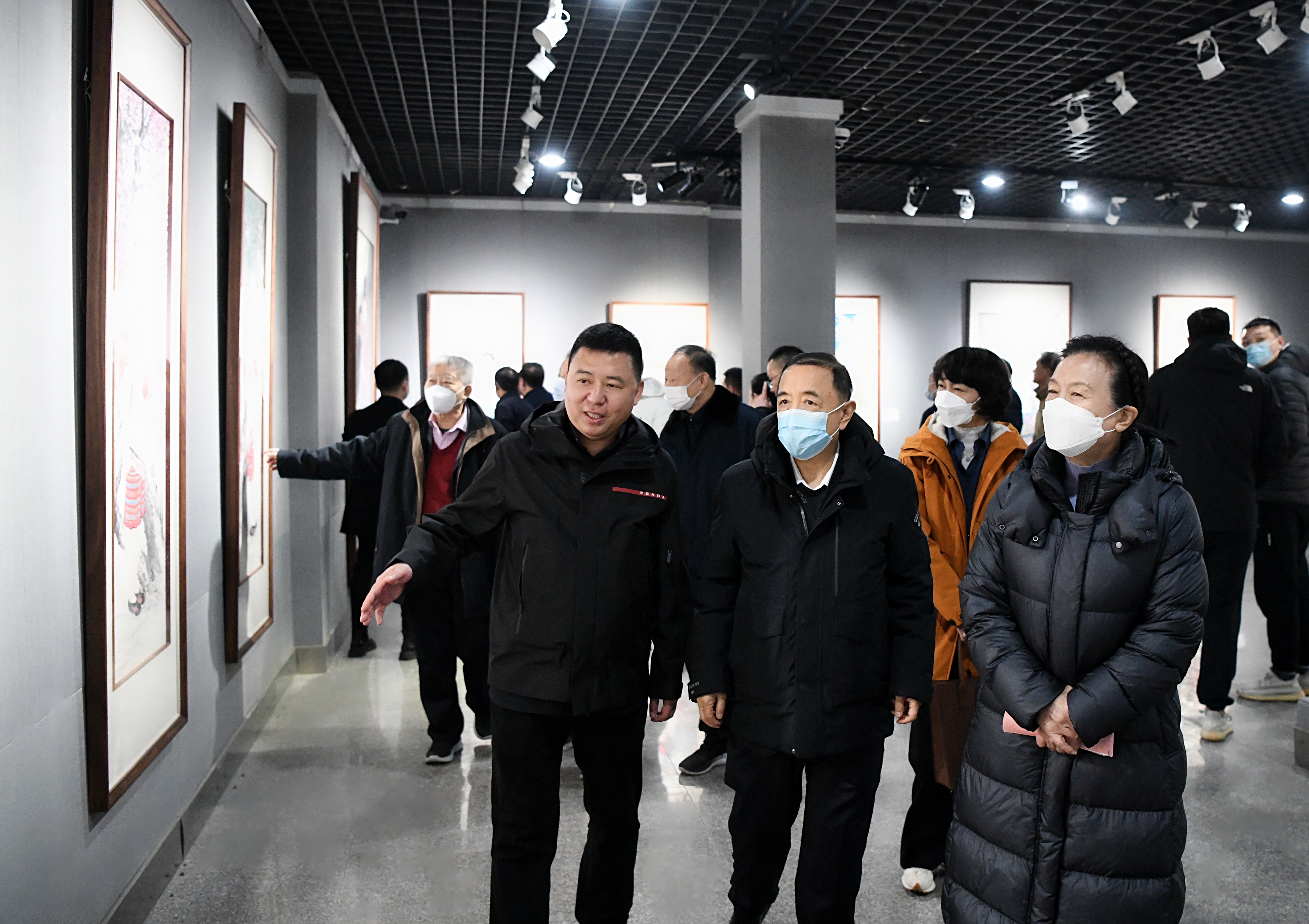 “新時(shí)代新征程新風(fēng)貌”系列文化活動(dòng)宋彥軍國(guó)畫(huà)作品展在駐馬店開(kāi)幕