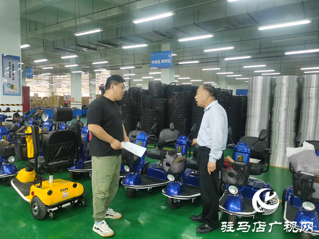 張銀良深入開發(fā)區(qū)科技產業(yè)園調研康復輔具產業(yè)發(fā)展工作
