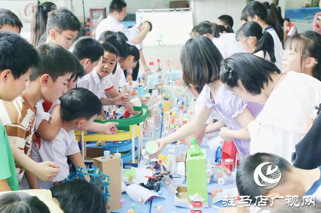 確山縣靖宇小學舉辦“熱愛科學 崇尚科學”2023年校園科技節(jié)活動