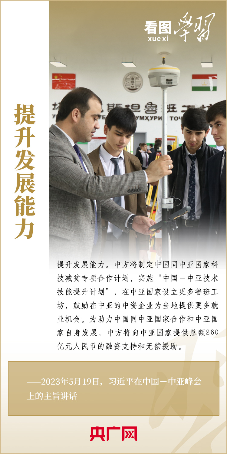  看圖學(xué)習(xí)丨深化中國同中亞國家合作，習(xí)近平主席提出這“八點(diǎn)建議”