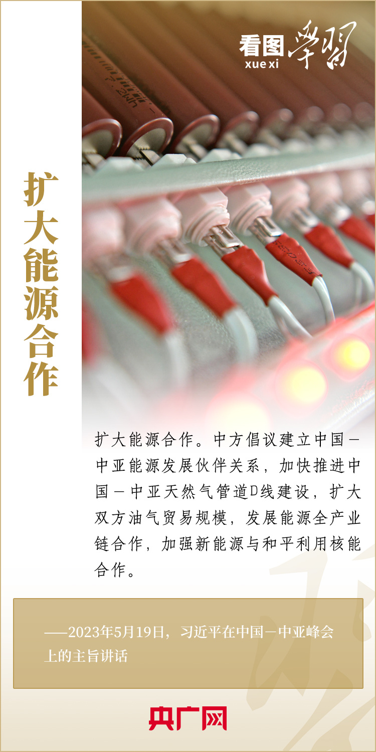  看圖學(xué)習(xí)丨深化中國同中亞國家合作，習(xí)近平主席提出這“八點(diǎn)建議”