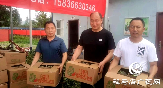 駐馬店市公共資源交易中心開展“愛心助農(nóng)‘瓜’分清涼”活動