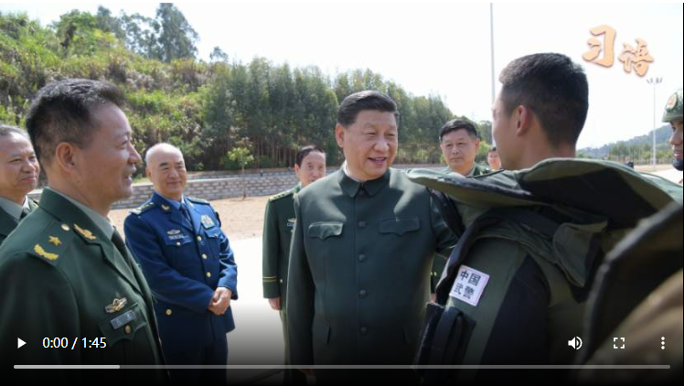 習(xí)語丨“沒有一支強(qiáng)大的軍隊(duì)，就不可能有強(qiáng)大的祖國”